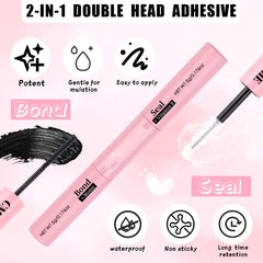 Lashbeautypro Cluster Lash Bond And Sealer/Rmover/Clip Eyelash Tools