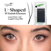 U Shape Eyelash Extension Premade Fans U tupe-YY Lashes
