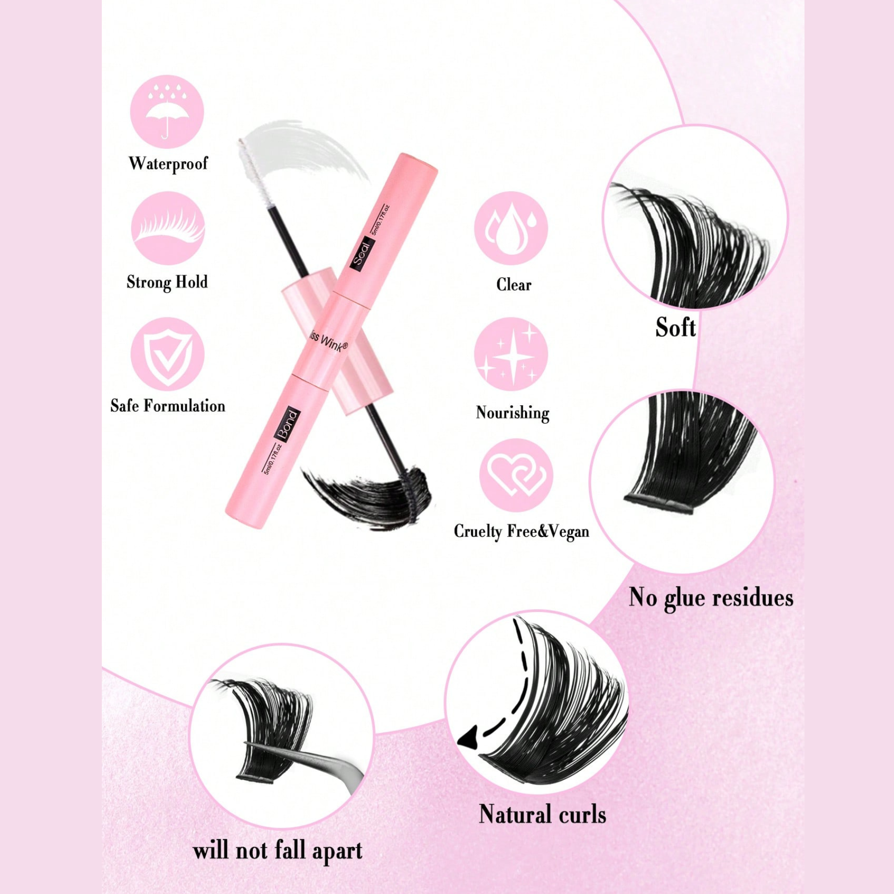 30d 40d 50d Segment Diy Cluster Lashes Extensions Kit Private Label Individual Mix D Curl 8-15mm Faux Mink Fan Eyelashes