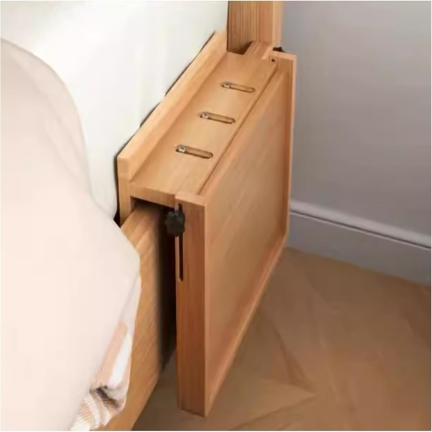 Simple Wall-mounted Foldable Bedside Table to Replace The Bedside Table for Storage Racks And Water Cups