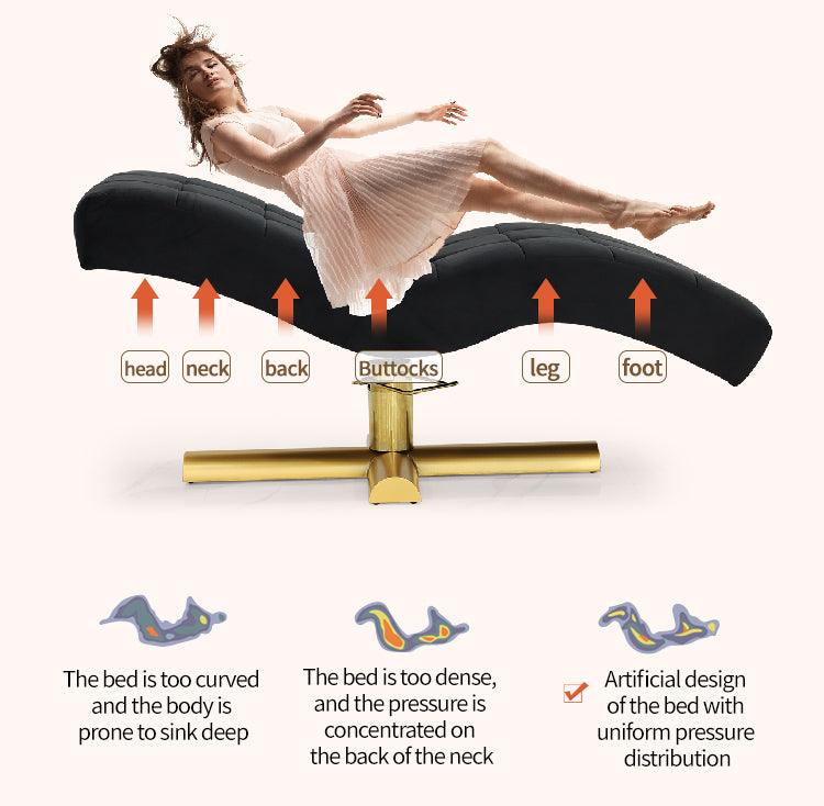 Lashbeautypro Professional Lash Extension Bed Adjustable Beauty Bed Custom Spa Salon Bed