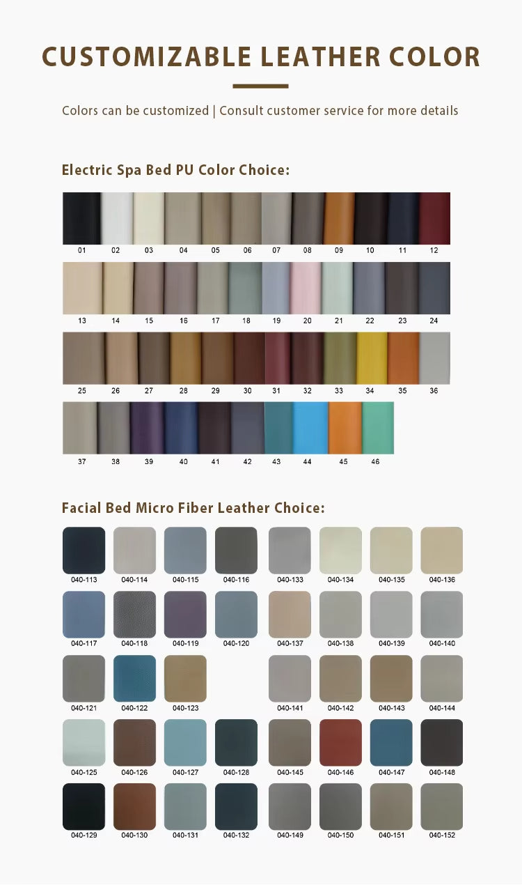 Lashbeautypro Professional Lash Extension Bed Adjustable Beauty Bed Custom Spa Salon Bed