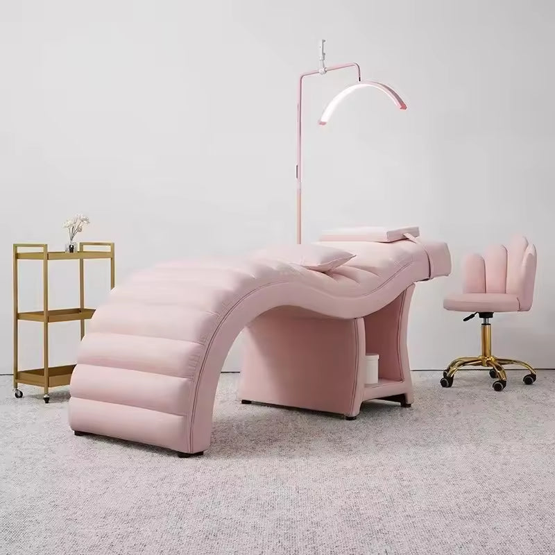 Best Curved Beauty Bed Wholesale Lash Salon Beds