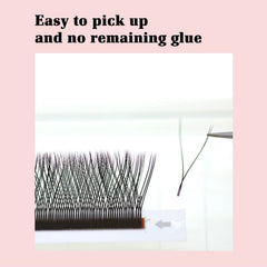 Lashbeautypro 2D Y-type Wispy Lashes Two Tip Premade Fans YY Eyelash