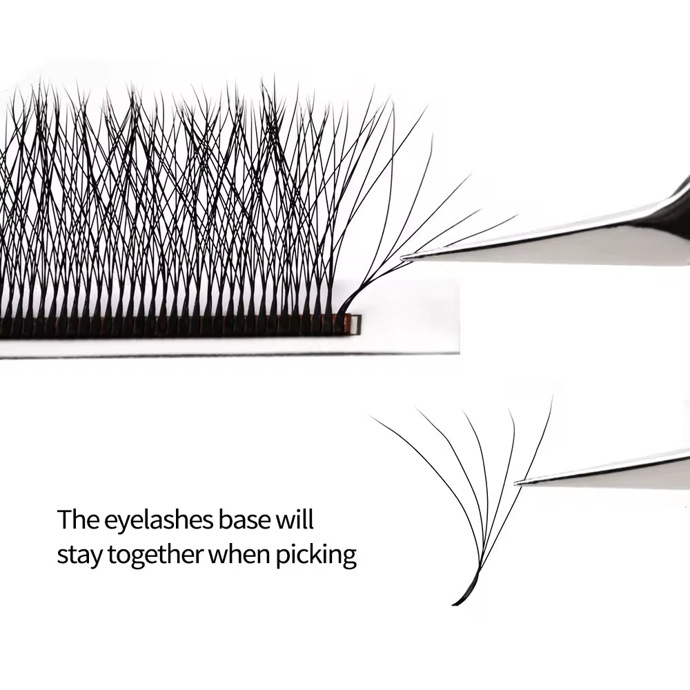 Lashbeautypro W-Shaped 5D Wispy Premade Fans Lashes