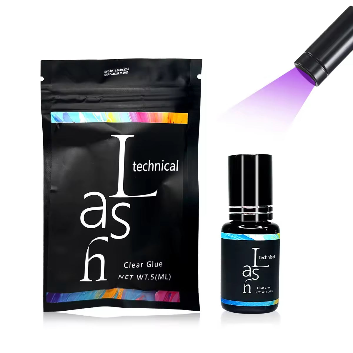 Lashbeautypro Starlash UV LED Lash Extension Glue Sensitive Non-toxic Waterproof UV Light Adhesive